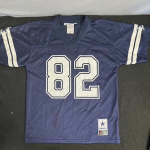 Blue Dallas Cowboys Jason Witten #82 M Youth vintage